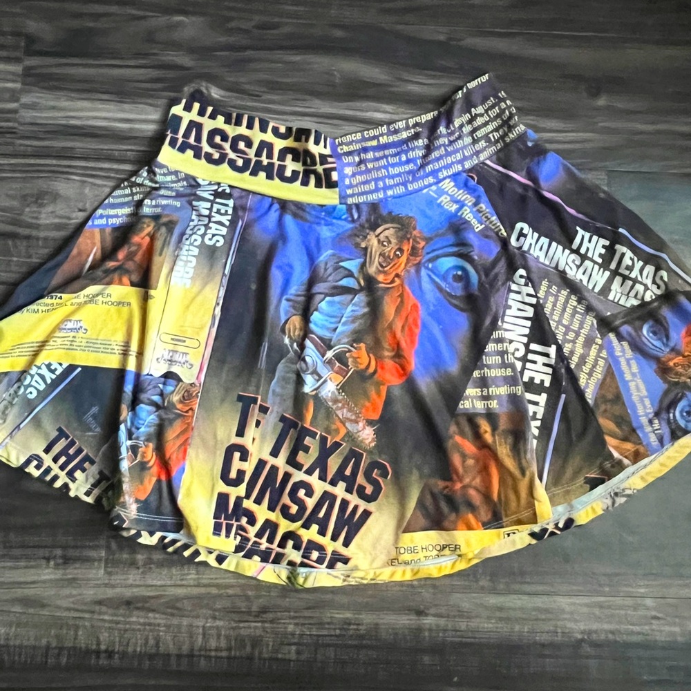 SOLD- Texas Chainsaw Massacre Skater Skirt